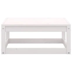 VidaXL Tuinvoetenbanken 2 St Met Kussens Massief Grenenhout Wit 7 VidaXL Tuinvoetenbanken 2 St Met Kussens Massief Grenenhout Wit -VIDAXL 032bdab05b174e3da230728d5f6e7b01