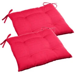 Hesperide Tuinstoelkussen - Rood - Uv-bestendig - 40 Cm -VIDAXL 072c856b700c42af829d65182a253300