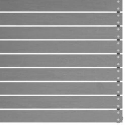 VidaXL Tuinbank 2-zits Met Kussens Massief Grenenhout Grijs -VIDAXL 08fd6ec0cf7b41878f62a9e5d502ee93