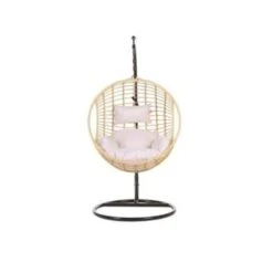 Beliani Hangstoel ASPIO - Beige Pe Rotan 6 Beliani Hangstoel ASPIO - Beige Pe Rotan -VIDAXL 0a57f6e8e7f84b658018ac6f00ce5b45