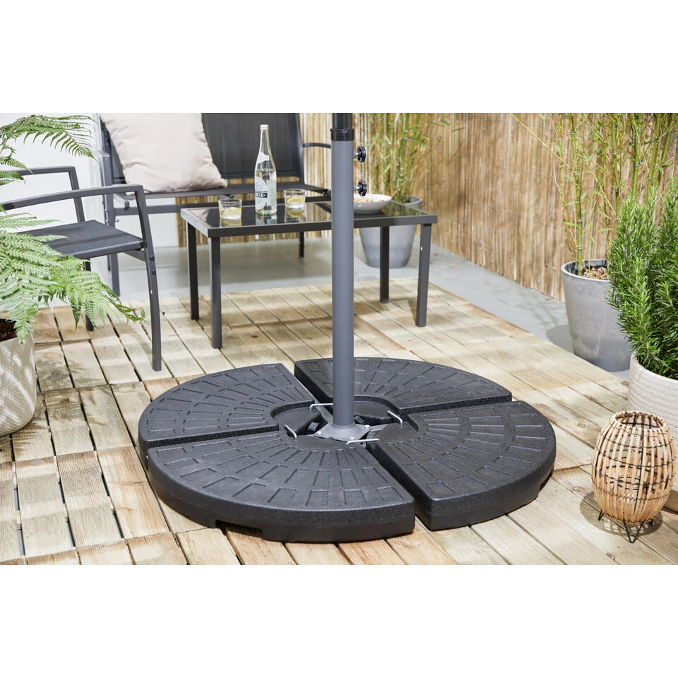 909 Outdoor Vulbaar Voetstuk Voor Parasol, 100 X 100 Cm 2 909 Outdoor Vulbaar Voetstuk Voor Parasol, 100 X 100 Cm - Afbeelding 2