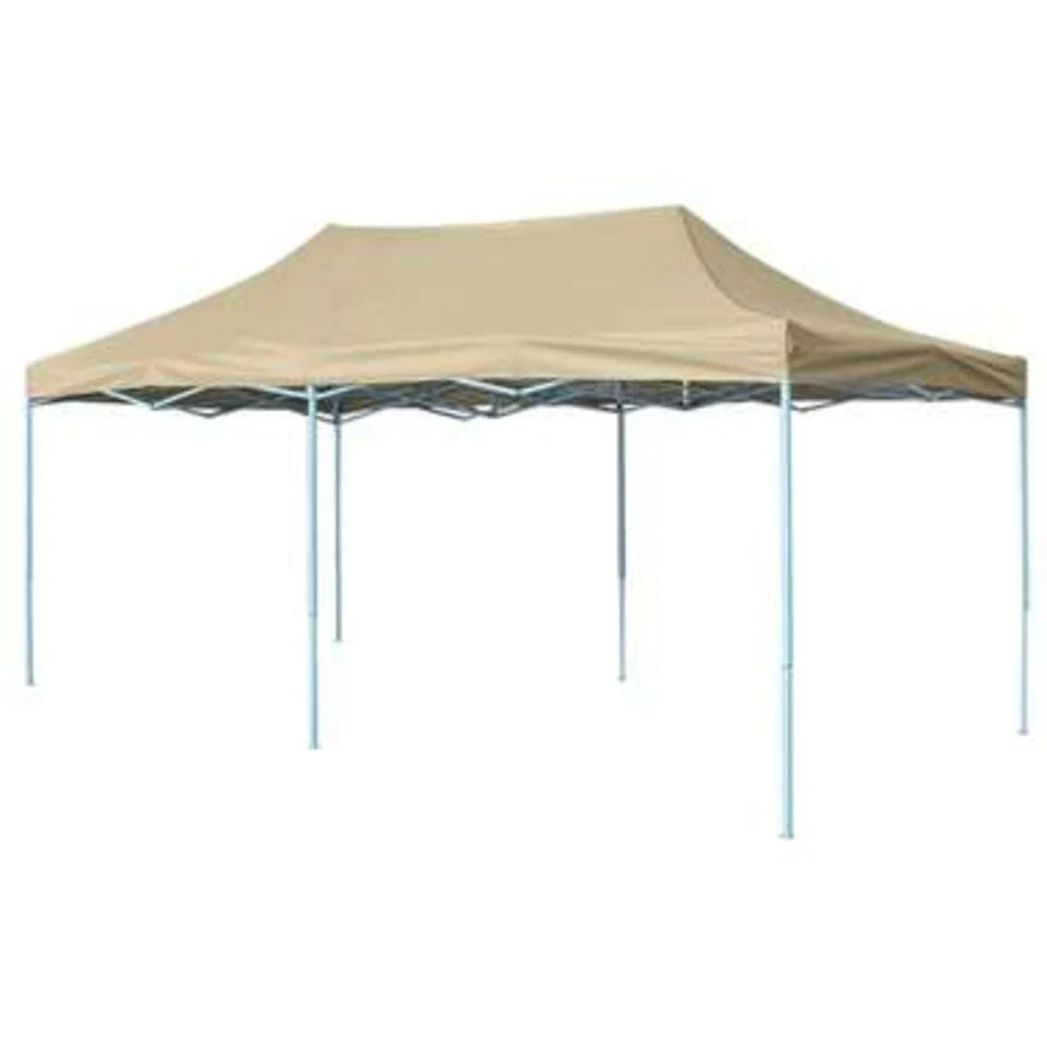 VidaXL Vouwtent Pop-up 3x6 M Crèmewit 1 VidaXL Vouwtent Pop-up 3x6 M Crèmewit