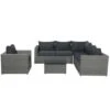 Garden Impressions Altea Loungeset 5-delig Incl. Loungestoel - Grijs