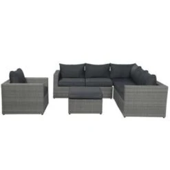 Garden Impressions Altea Loungeset 5-delig Incl. Loungestoel - Grijs