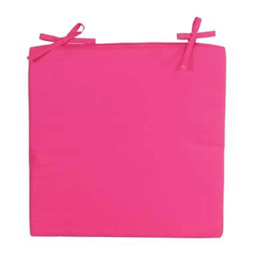 Anna's Collection Stoelkussen - Fuchsia - Binnen En Buiten - 40 Cm 1 Anna's Collection Stoelkussen - Fuchsia - Binnen En Buiten - 40 Cm