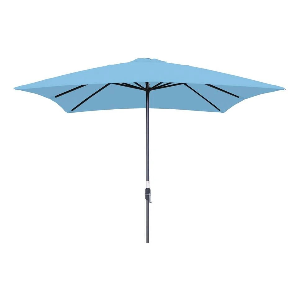 Garden Impressions Lotus Parasol 250x250 - Licht Blauw 1 Garden Impressions Lotus Parasol 250x250 - Licht Blauw