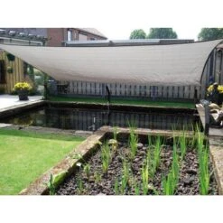 Shadow Comfort Rechthoek 3x4m Country Blue Met Bevestigingsset -VIDAXL 1000013772 0111