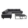 VDG Barcelona/royalty Sunbrella Loungeset - Sooty