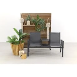 VDG Tete-a-Tete Aluminium Tuinbank Felix -VIDAXL 1000031698 0102