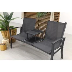 VDG Tete-a-Tete Aluminium Tuinbank Felix -VIDAXL 1000031698 0103