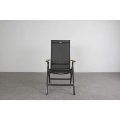 Hartman Verstelbare Tuinstoel Napoli - Teak Armleuning -VIDAXL 1000031709 0103