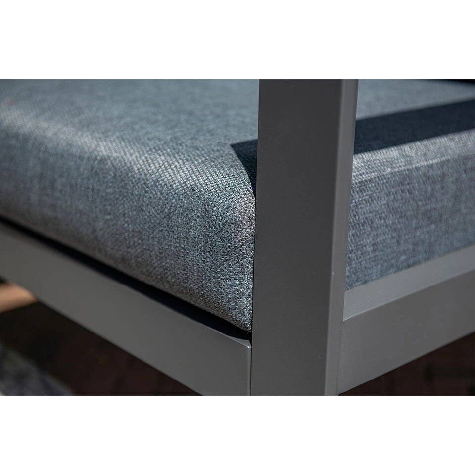 Garden Impressions Parral Loungeset 4-delig - Mystic Grijs 4 Garden Impressions Parral Loungeset 4-delig - Mystic Grijs - Afbeelding 4