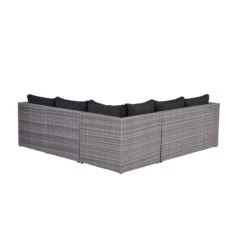 Garden Impressions Lyon Loungeset 4-delig - Reflex Black -VIDAXL 1000035539 0103