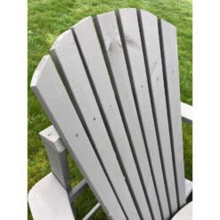 SenS-Line Adirondack Dubbele Tuinstoel - Hout - Grijs -VIDAXL 1000038286 0102