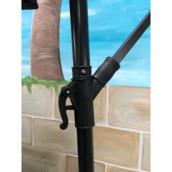 SenS-Line Menorca Zweefparasol Rond - Ø 300 Cm - Ecru -VIDAXL 1000040419 0103