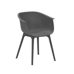 Garden Impressions Lexy Tuinstoel Donker Grijs - 2 Stuks -VIDAXL 1000040783 0103