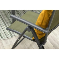 Garden Impressions Santos Tuinstoel Verstelbaar - Mos Groen -VIDAXL 1000040801 0103