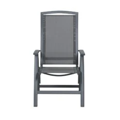 Garden Impressions Rosa Tuinstoel Verstelbaar - Antraciet -VIDAXL 1000040803 0103