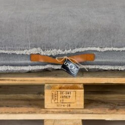 Unique Living Rugkussen Manouk Grijs - 120 X 40cm -VIDAXL 1000045307 0103