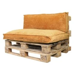 Unique Living Rugkussen Bay Oker Geel - 120x40cm -VIDAXL 1000047971 0102