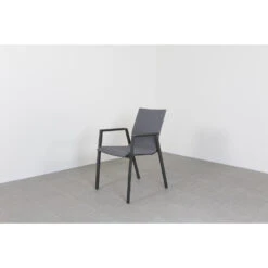 VDG Lima Stapelbare Tuinstoel - Antraciet -VIDAXL 1000048068 0102