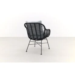 Garden Impressions Margriet Tuinstoel - Zwart Mint Grey -VIDAXL 1000048776 0103