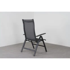Suns New Castle Verstelbare Tuinstoel - Antraciet -VIDAXL 1000048819 0103