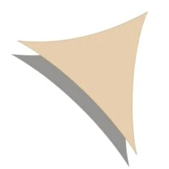 Orange85 Schaduwdoek Beige Driehoek 3x3x3m