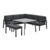 Garden Impressions Wellington Lounge Dining Set - Carbon Black