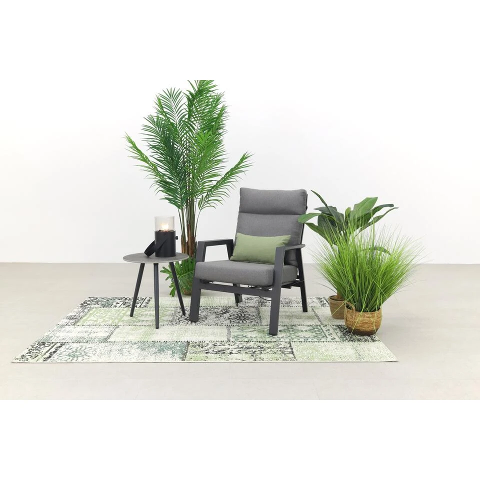 VDG Azoren Loungestoel Verstelbaar - Antraciet 3 VDG Azoren Loungestoel Verstelbaar - Antraciet - Afbeelding 3