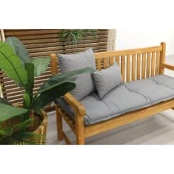 VDG Teak Houten Tuinbank Bison - 150 Cm 7 VDG Teak Houten Tuinbank Bison - 150 Cm -VIDAXL 1000072939 0103