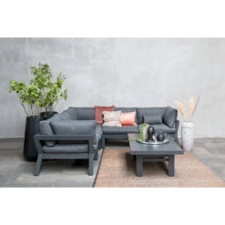 Fonteyn - Loungeset Borra - Antraciet -VIDAXL 1000073094 0102