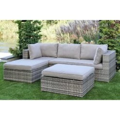 Fonteyn - Loungeset Spanje - Melange -VIDAXL 1000073098 0102