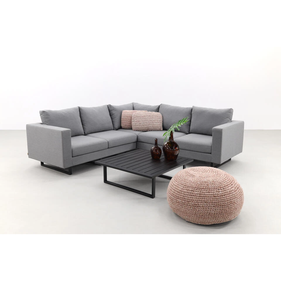 VDG Cuba Loungeset - Sunbrella - Light Grey 3 VDG Cuba Loungeset - Sunbrella - Light Grey - Afbeelding 3