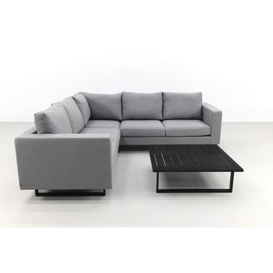 VDG Cuba Loungeset - Sunbrella - Light Grey 4 VDG Cuba Loungeset - Sunbrella - Light Grey - Afbeelding 4