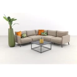 VDG New York Sunbrella Loungeset Taupe - Antraciet -VIDAXL 1000073169 0102