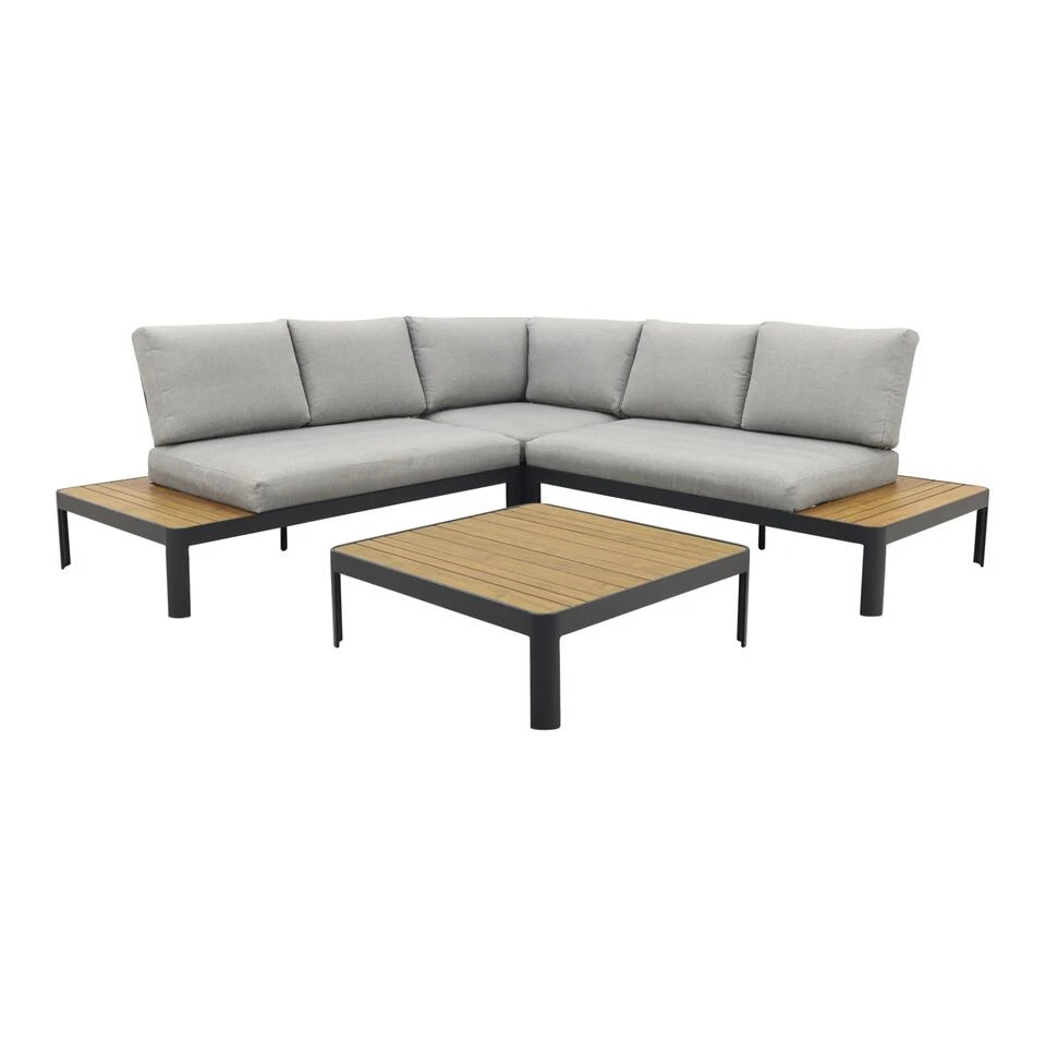 VDG Bonita Platform Loungeset - Antraciet 1 VDG Bonita Platform Loungeset - Antraciet