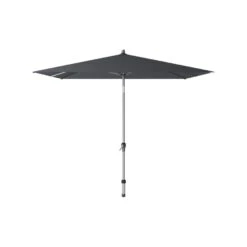 Platinum Riva Stokparasol 2.5x2.5 - Antraciet Met Voet En Hoes -VIDAXL 1000073267 0101