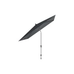 Platinum Riva Stokparasol 2.5x2.5 - Antraciet Met Voet En Hoes -VIDAXL 1000073267 0102