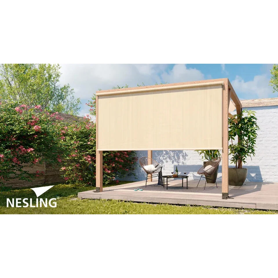 Nesling Rolgordijn Breed 2.48 X 2.4m - Zwart 2 Nesling Rolgordijn Breed 2.48 X 2.4m - Zwart - Afbeelding 2