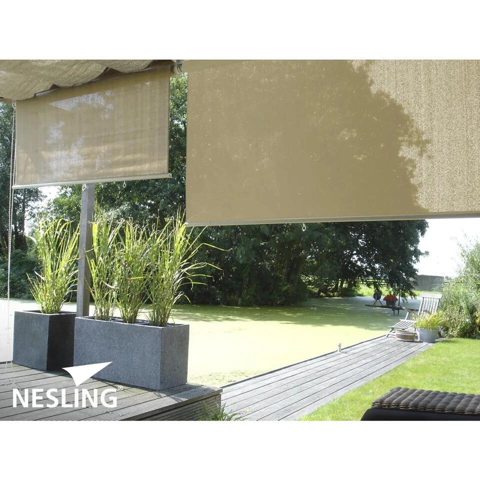 Nesling Rolgordijn Breed 2.48 X 2.4m - Zwart 3 Nesling Rolgordijn Breed 2.48 X 2.4m - Zwart - Afbeelding 3