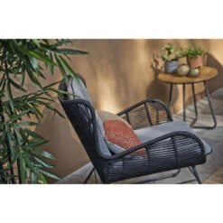 Exotan Loungestoel Outdoor Grace - Touw - Antraciet - Set Van 2 -VIDAXL 1000089221 0102