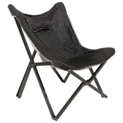 Aztec Vlinderstoel Zwart/wit - Stof - Zwart -VIDAXL 1000094343 0104