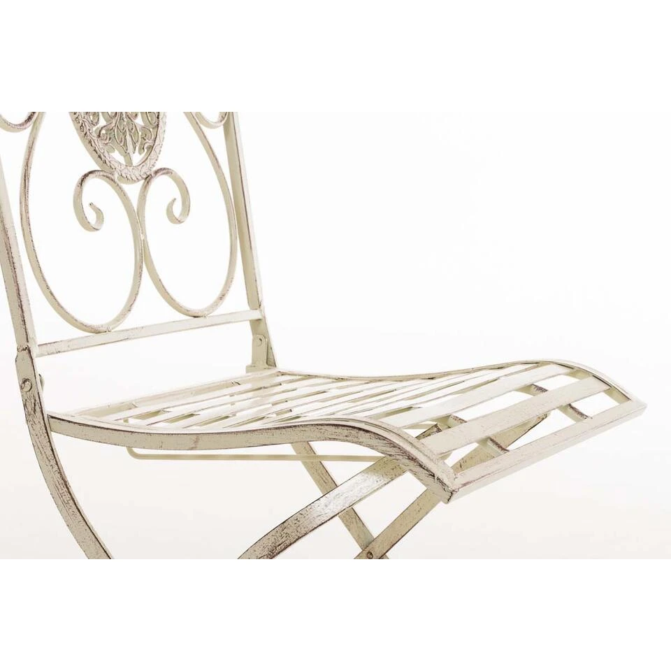 CLP Tuinstoel Sibell Crème 4 CLP Tuinstoel Sibell Crème - Afbeelding 4