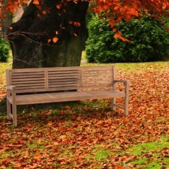 CLP Teakbank Halden 220 Cm -VIDAXL 1000095888 0103