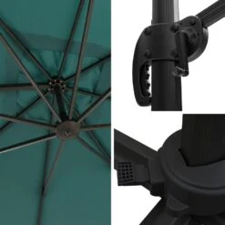 Happy Garden Schaduwzeilen MOLOKAI - Blauw - Aluminium -VIDAXL 1000096521 0103