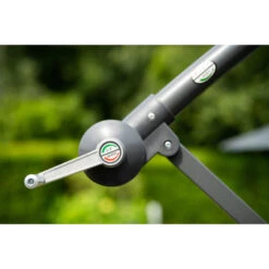 Garden Impressions Corfu Parasol 250x250 - Donker Grijs - Zand -VIDAXL 1169168165 0103