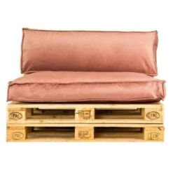 2L Home & Garden Palletkussen Velvet Oud Roze - 120 X 80cm 6 2L Home & Garden Palletkussen Velvet Oud Roze - 120 X 80cm -VIDAXL 1223720980 0102