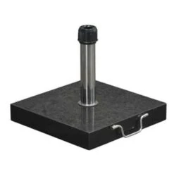 Garden Impressions Cosmo Granieten Parasolvoet 30 Kg - Antraciet