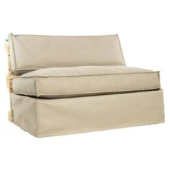 2L Home & Garden Palletbank Hoes Metro Beige - 120 X 80 X 30cm